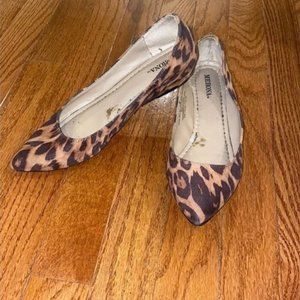 Merona Cheetah Print Business Casual Flats Size 6